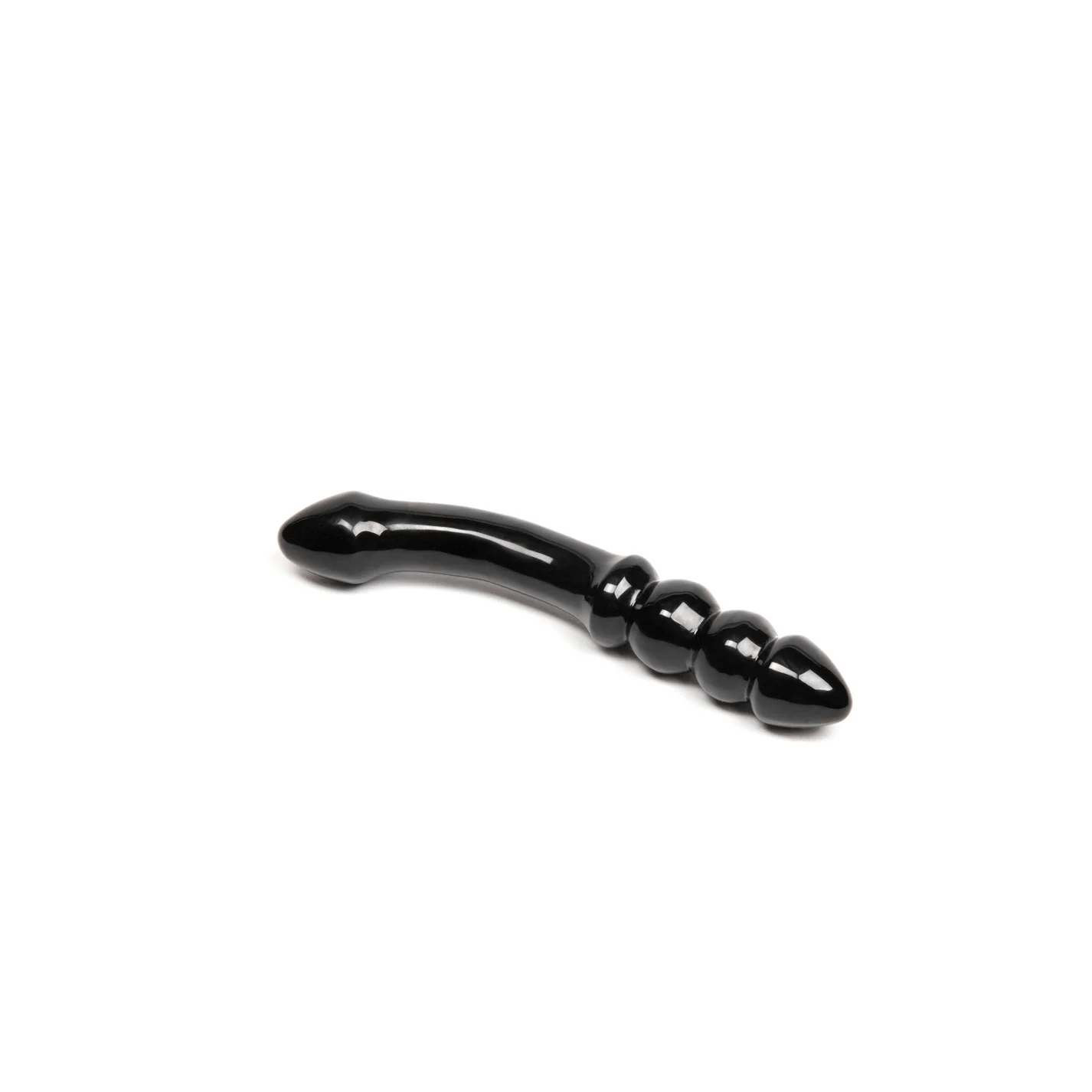 Viper wand black curved ridged sensation play toy