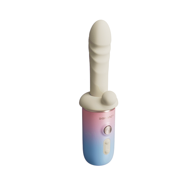 Lovense Spinel vibrator with interchangeable attachments and stand