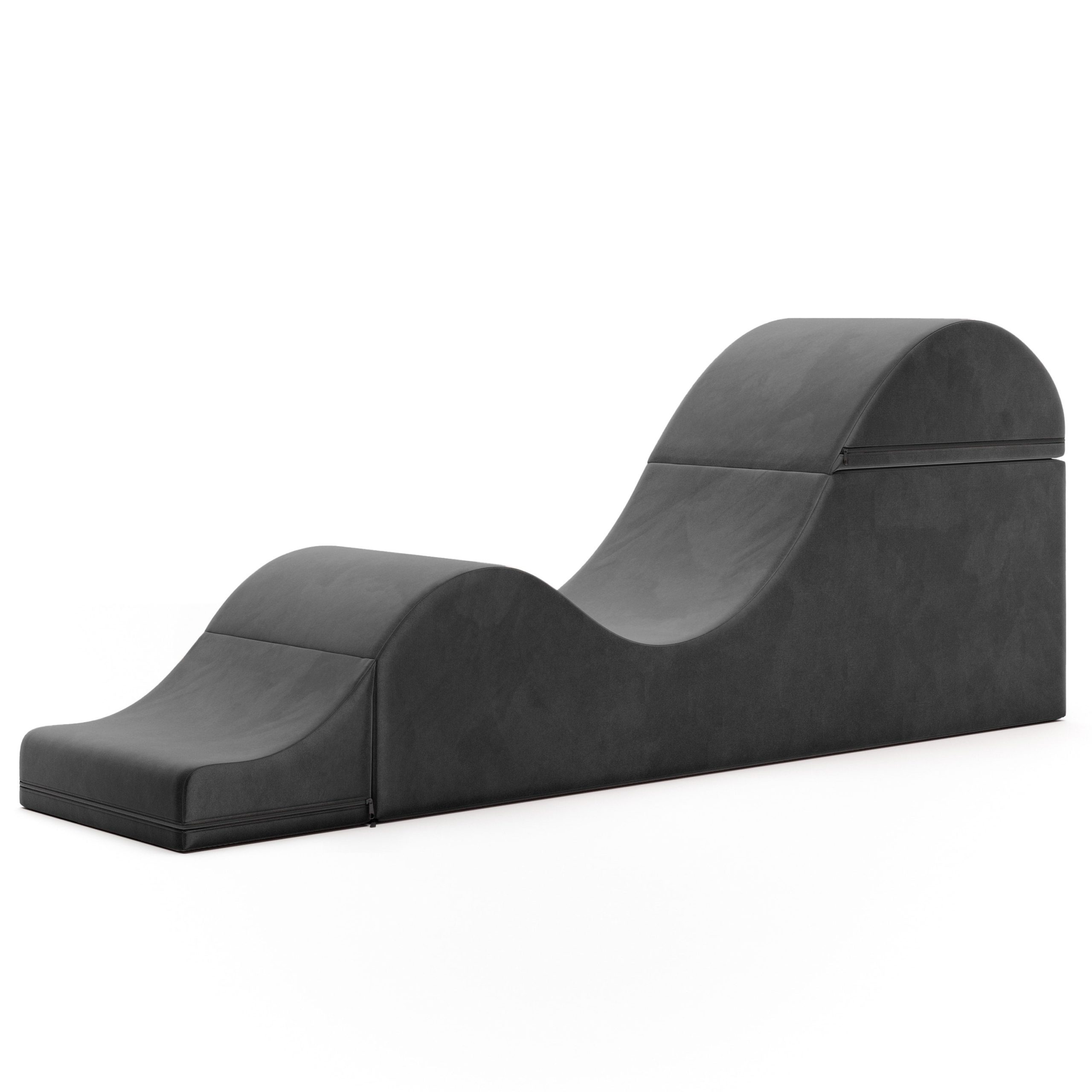 Aria chaise black bench convertible sex furniture piece
