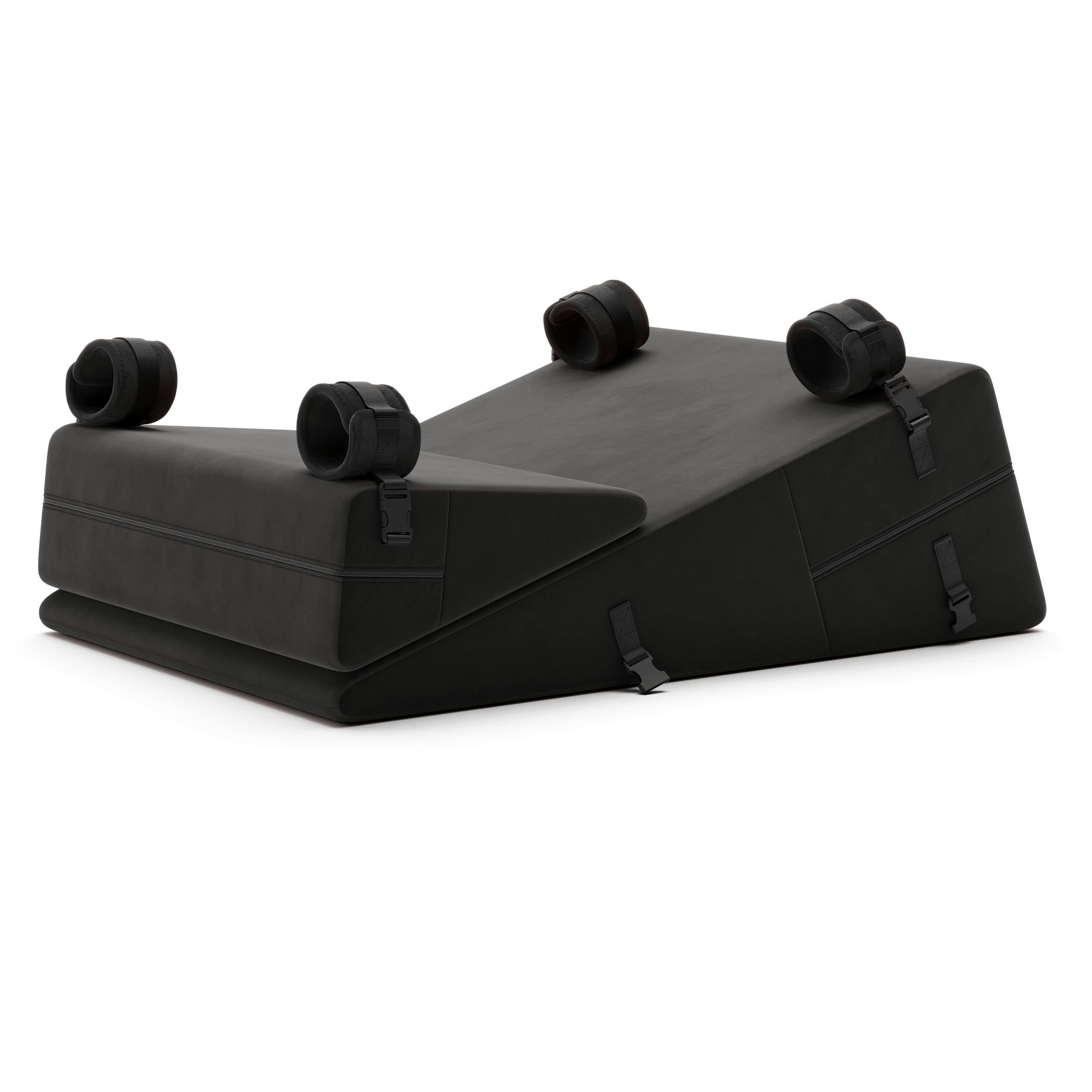 Bondage Wedge Ramp Combo with optional cuffs for new positions