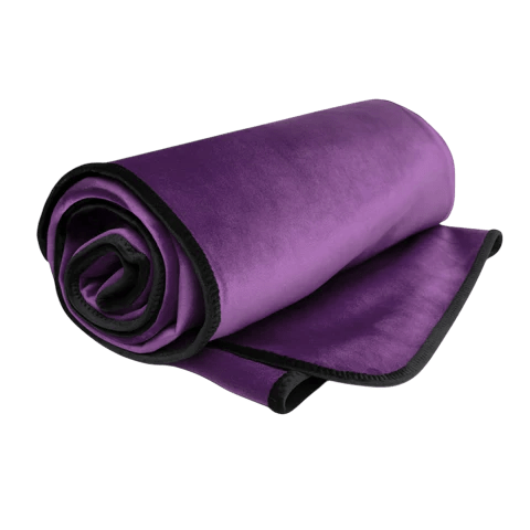Fascinator Lush purple throw king size waterproof blanket