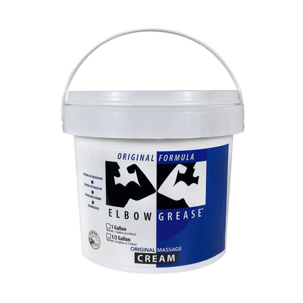 Elbow Grease gallon pail 128oz bucket of thick cream lubricant