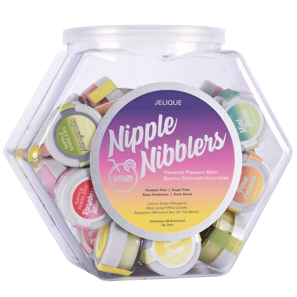 Nipple Nibblers assorted balm bowl of 36 cocktail flavours