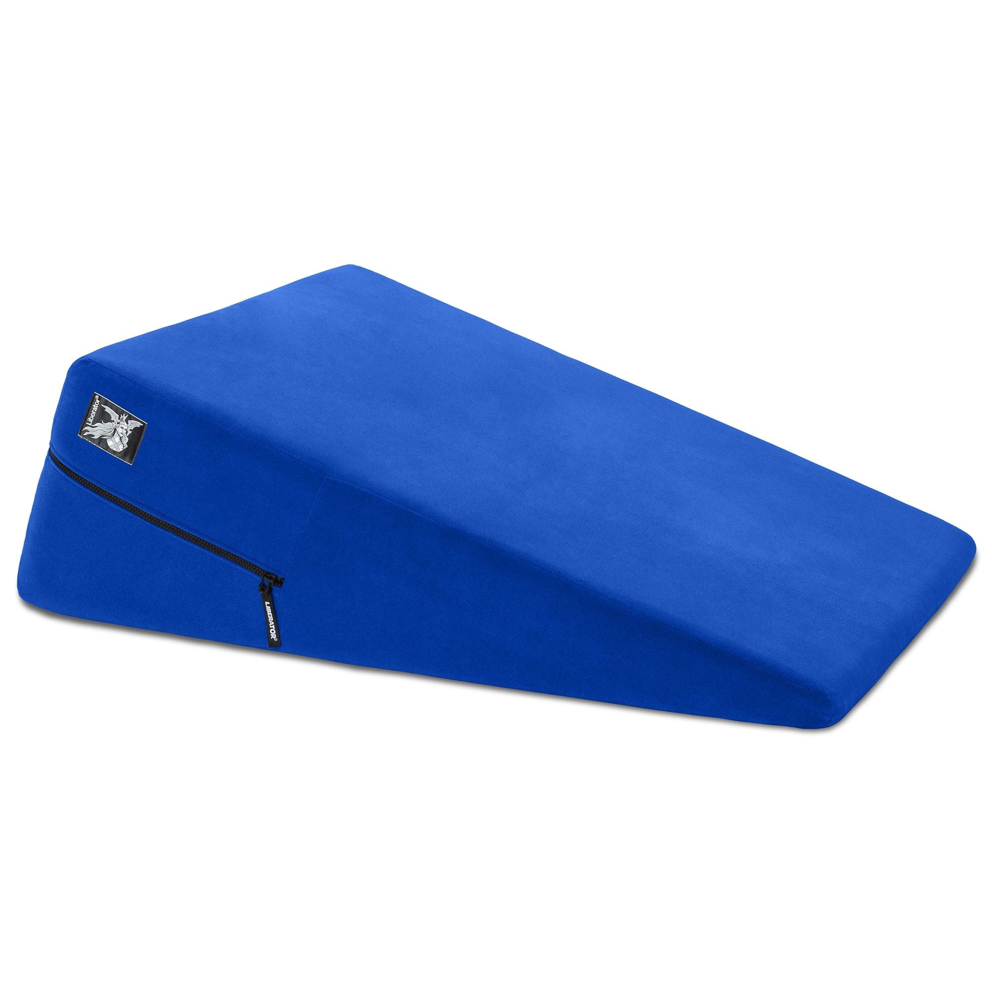 Liberator Ramp blue microfiber sex positioning pillow